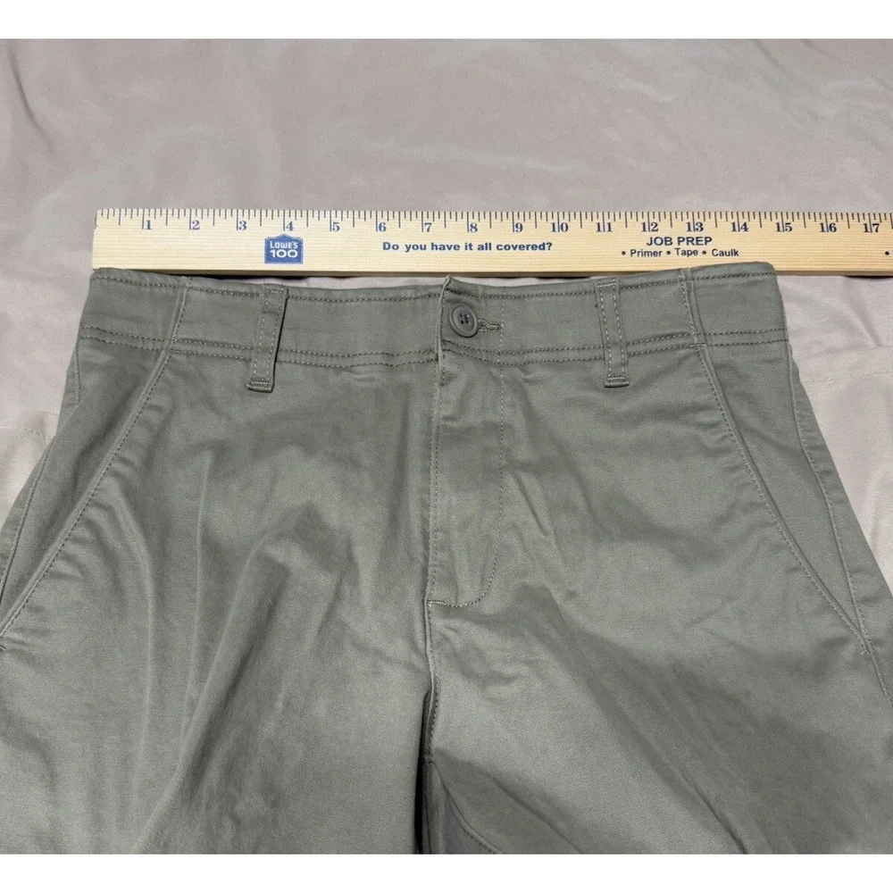 Lee X-Treme Comfort‎ Mens 30x32 Straight Leg Flat Front Pants Tan Khaki